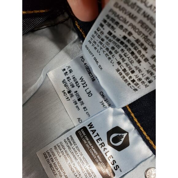 Levis 721 Jeans Size 14 Womens Blue Pants Stretch Denim High Rise Skinny NWT - Picture 8 of 16